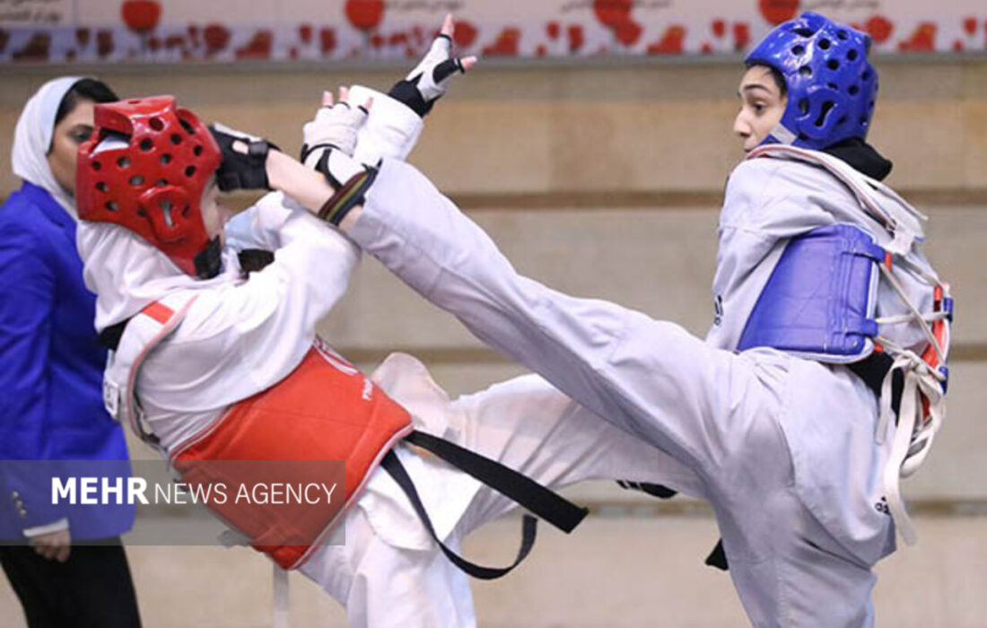 رقابت هیجان انگیز لیگ برتر تکواندو بانوان با حضور ۱۷ تیم