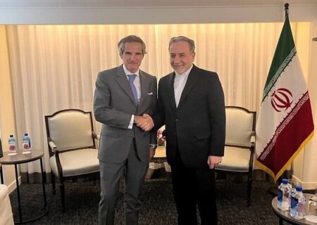 دیدار عراقچی با گروسی در حاشیه مجمع عمومی سازمان ملل