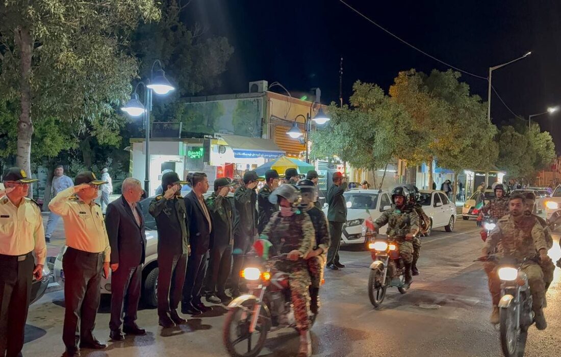 رزمایش اقتدار بسیجیان قوچان