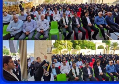 آغاز سال تحصیلی در دیلم با نواختن زنگ ایثار و مقاومت