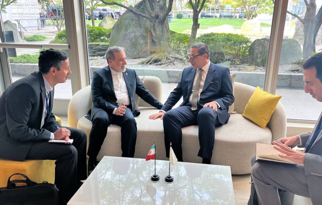 دیدار وزرای امور خارجه جمهوری اسلامی ایران و قبرس