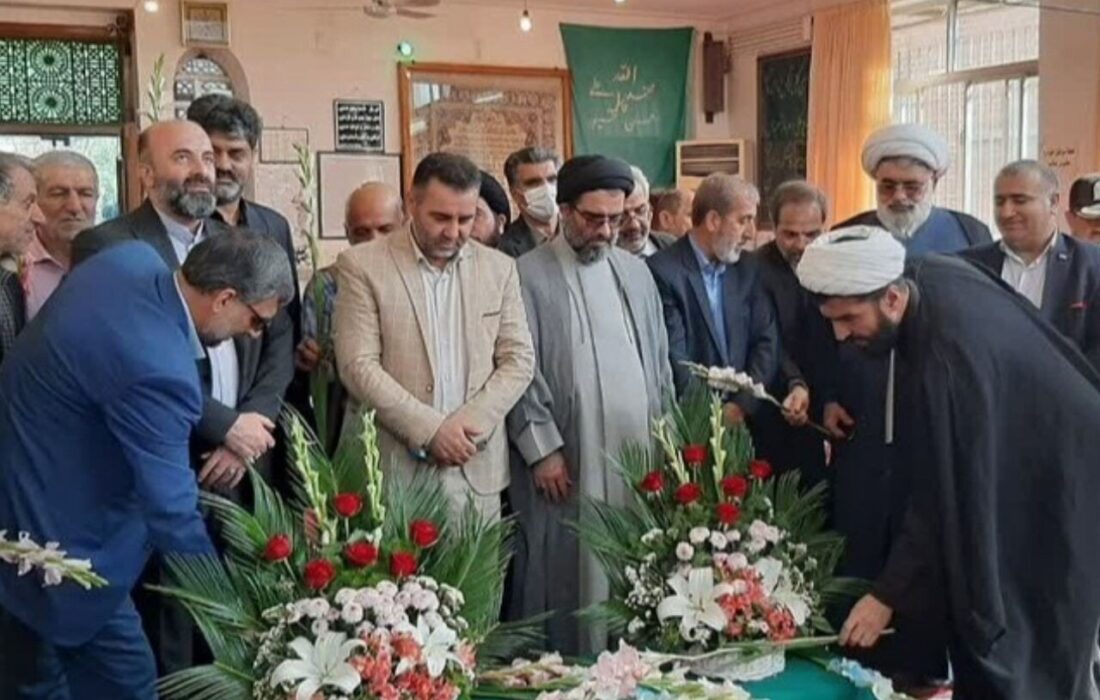 قدمگاه امام حسن عسکری (ع) گلباران می شود