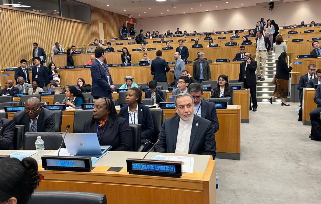 سخنرانی عراقچی در نشست ابتکار توسعه جهانی در نیویورک