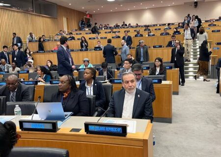 سخنرانی عراقچی در نشست ابتکار توسعه جهانی در نیویورک