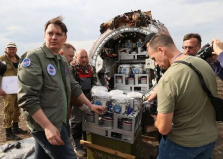 ۷۵ موش، کشت سلولی و دانه‌های گیاه از سفر فضایی بازگشتند