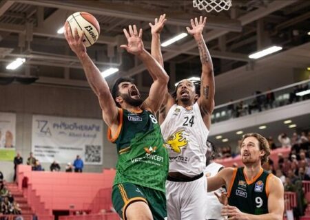 پیروزی بهنام یخچالی و هم تیمی‌هایش در  مرحله اول جام حذفی آلمان