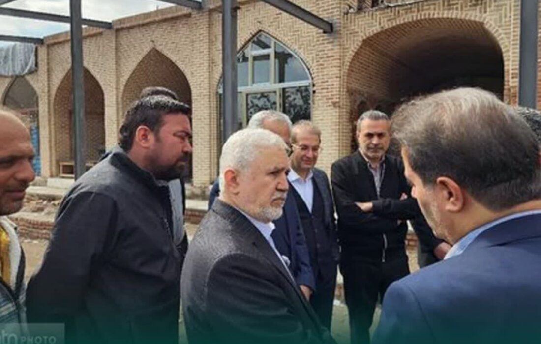 دارابی: مرمت سرای زنجیرلو اردبیل در فصول سرد سال ادامه یابد