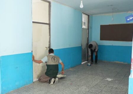 ۱۸۰ مدرسه لرستان رنگ‌آمیزی و بهسازی محیطی شد