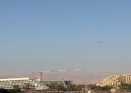 تلاش برای شکار پهپاد ناشناس؛ پرواز بالگردهای اسرائیلی بر فراز ایلات