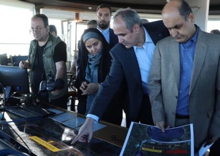 بازدید وزیر راه و شهرسازی از طرح توسعه فرودگاه رشت