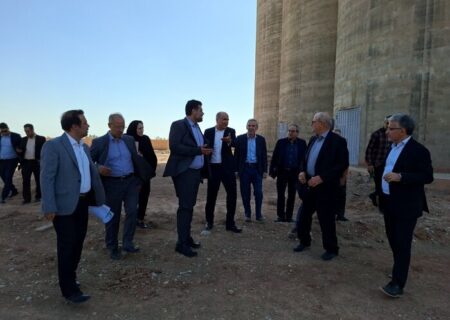 سیلوی ۱۰۰ هزار تنی گرمسار آماده ذخیره سازی گندم است