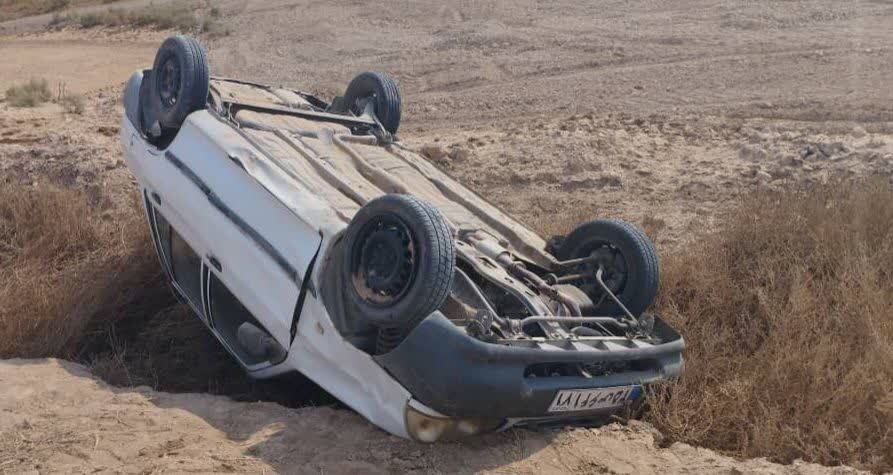 لطفی: واژگونی پراید در محور تربتجام منجر به مصدومیت ۵ نفر شد