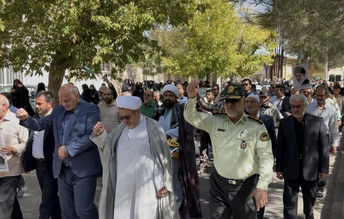 راهپیمایی جمعه «خشم و نصر» در قوچان