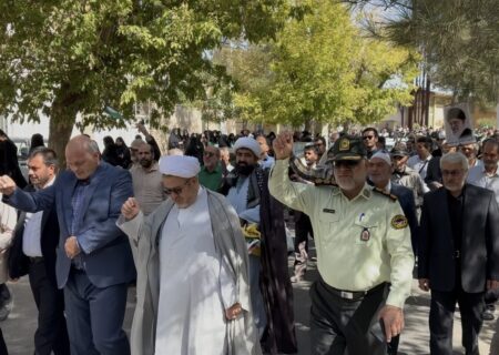راهپیمایی جمعه «خشم و نصر» در قوچان