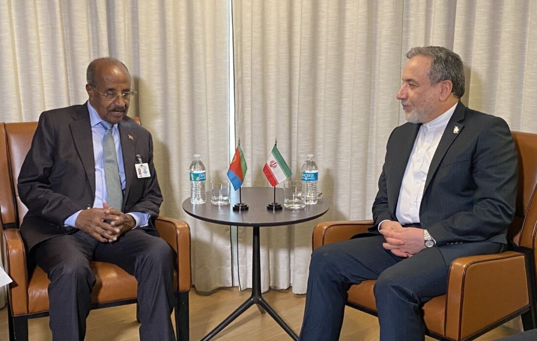 رایزنی عراقچی با وزیر خارجه اریتره