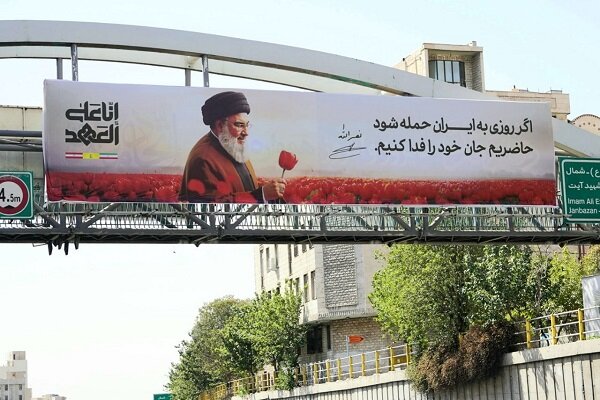 تصاویر سید حسن نصرالله زینت‌بخش خیابان‌های تهران شد