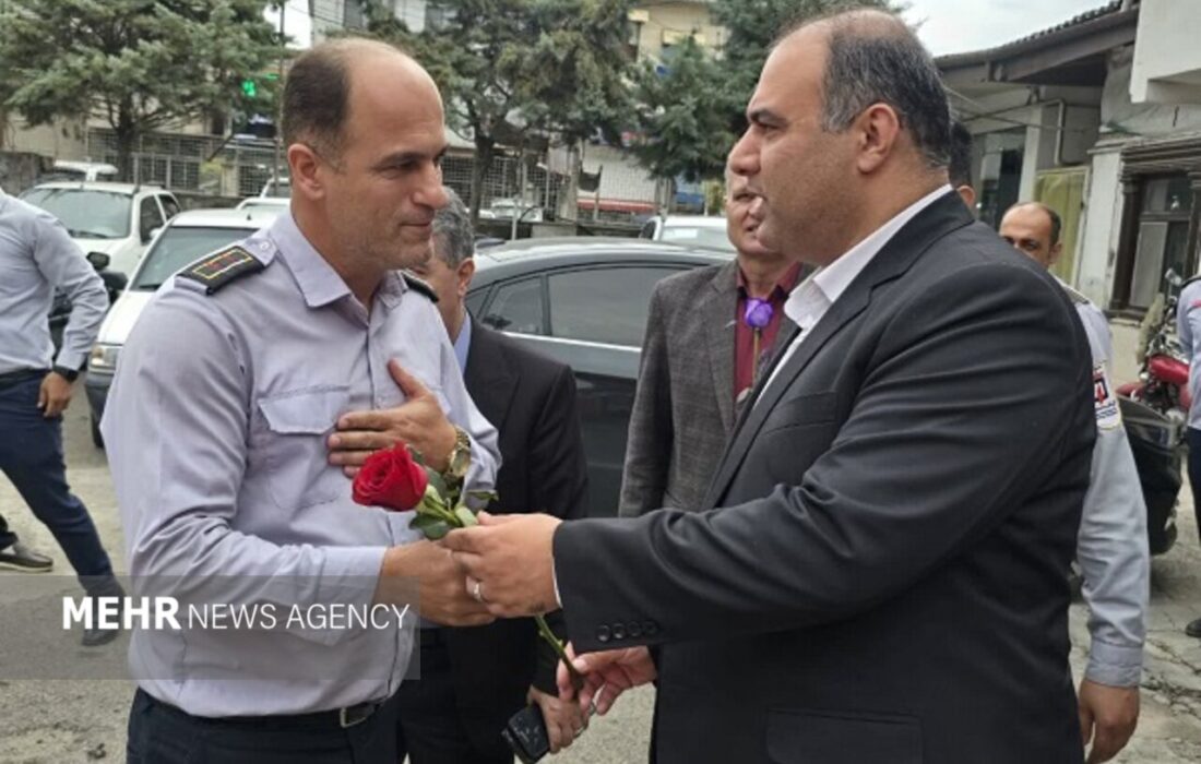 فرماندار لنگرود: آتشنشانان، مظهر ایثار و مسئولیتپذیری اجتماعی