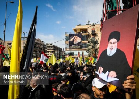 نشست تجدید پیمان با سید مقاومت در جوار مرقد شهید سید حسن نصرالله برگزار شد