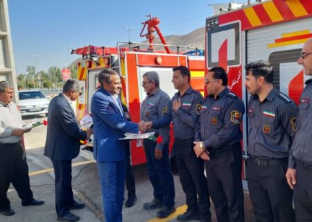 تقویت تجهیزات آتش‌نشانی گراش با پیگیری‌های میرزایی