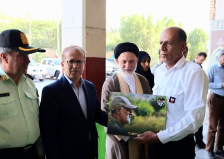 تقدیر از آتش‌نشانان فداکار بندر دیر