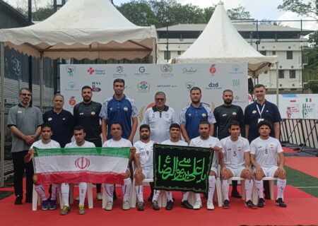 تیم ملی فوتبال نابینایان ایران در فینال جام ملت‌ها به مصاف انگلیس می‌رود