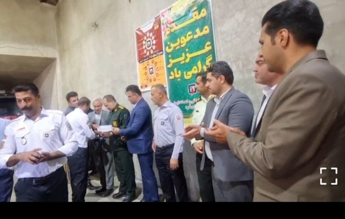 برگزاری باشکوه مراسم گرامیداشت روز آتش‌نشان در قروه