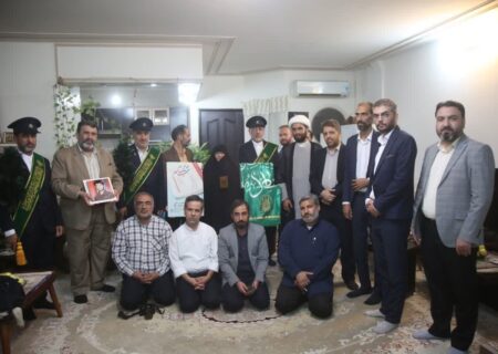 تجلیل اصحاب رسانه قم از مقام مادر شهید دخانچی