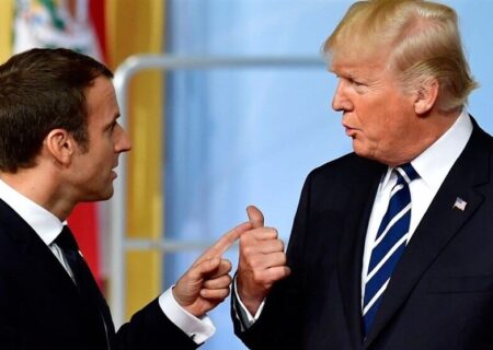 ترامپ در دیدار با ماکرون: روابط خوبم با پوتین تاثیری در حل بحران اوکراین ندارد