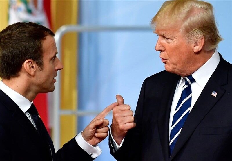 ترامپ در دیدار با ماکرون: روابط خوبم با پوتین تاثیری در حل بحران اوکراین ندارد