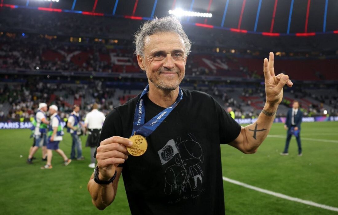 لوئیس انریکه بهترین سرمربی سال ۲۰۲۵