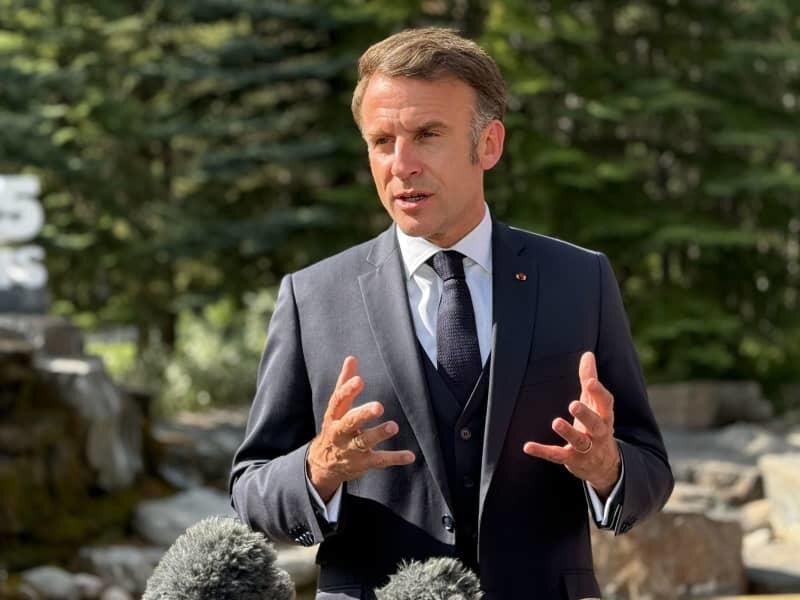 مکرون: آنچه در غزه رخ میدهد را نسل کشی نمیدانم