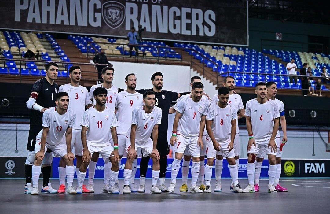 طوفان ملی‌پوشان فوتسال ایران در اولین بازی مقدماتی