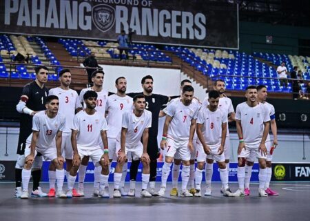 طوفان ملی‌پوشان فوتسال ایران در اولین بازی مقدماتی