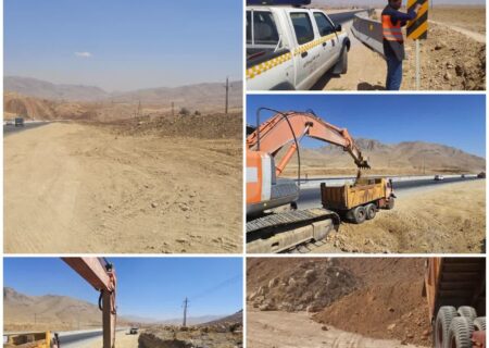 آغاز عملیات ایمن‌سازی محور ترانزیتی بروجن – لردگان با ترانشه‌برداری گسترده