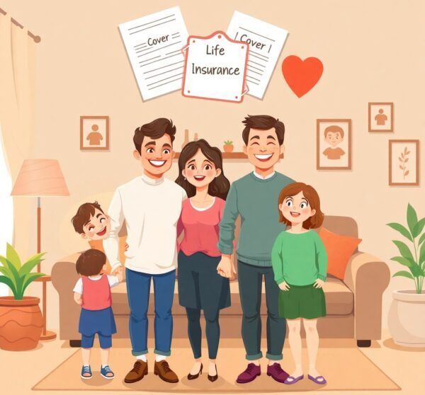 نقش بیمه در آرامش مالی خانواده‌ها