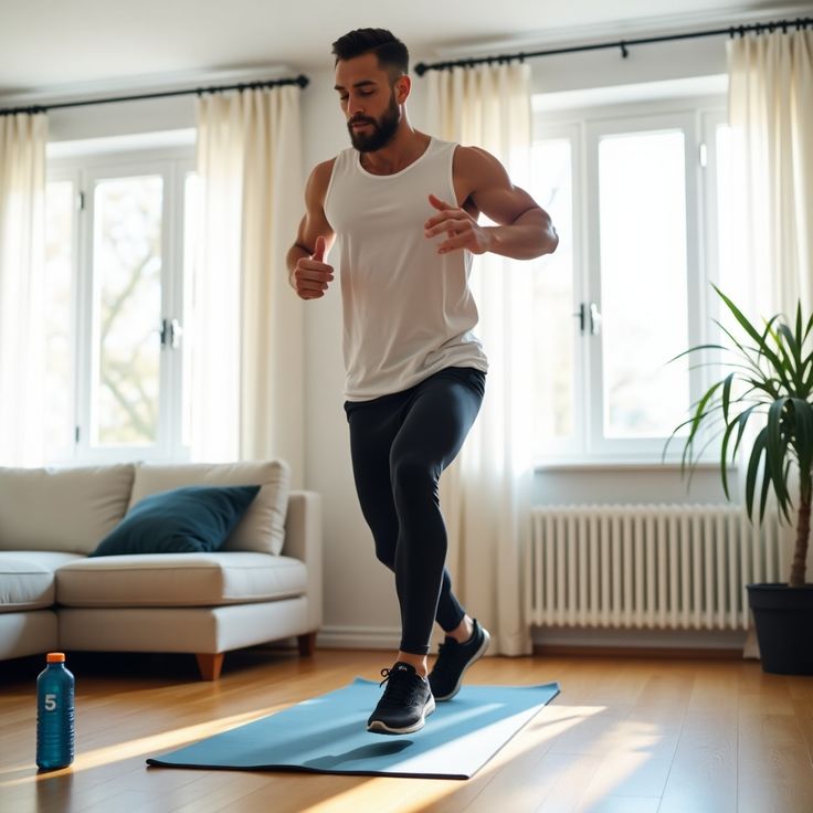 مشاوره ورزش خانگی: راهنمای کامل برای تناسب اندام در خانه 🏠