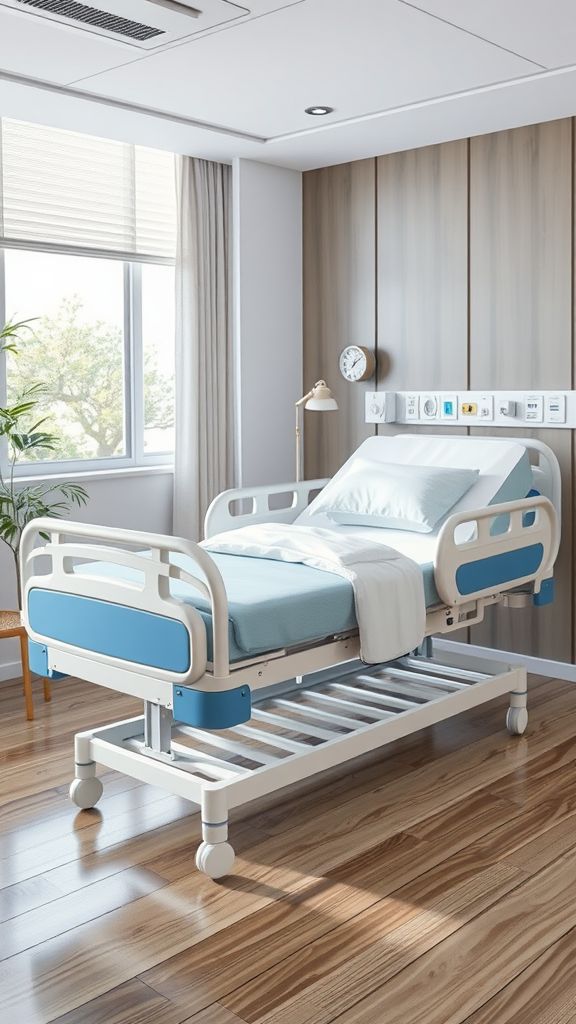 تخت بیمارستانی خانگی و ویژگیهای آن