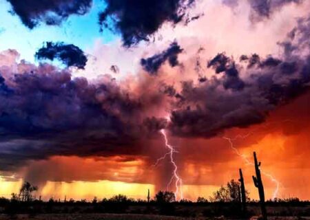 تعبیر خواب طوفان شن