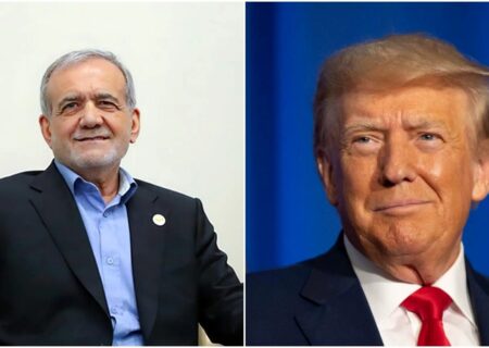 حمله تند کیهان به پیشنهاد دیدار پزشکیان با ترامپ؛ اصلاح‌طلبان حاضرند باسن ترامپ را هم ببوسند!