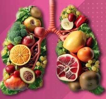 چه بخوریم تا ریه های سالمی داشته باشیم؟