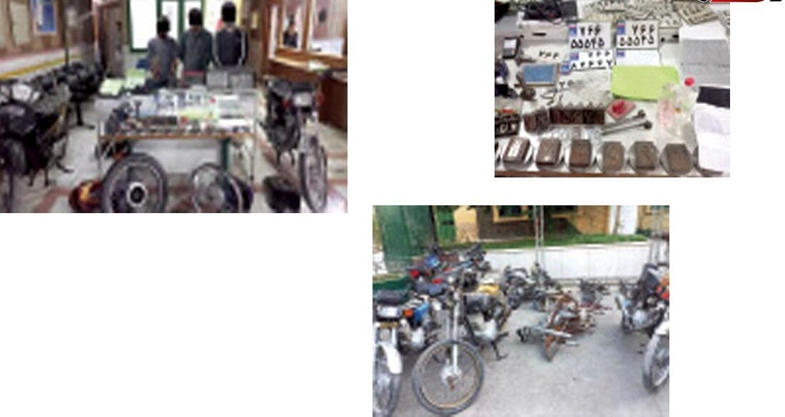 کشف مجهزترین مرکزجعل پلاک و اسناد موتورسیکلت