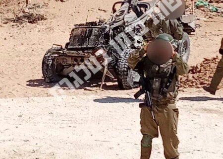 هلاکت ۴ سرباز اسرائیلی در رفح/ عکس