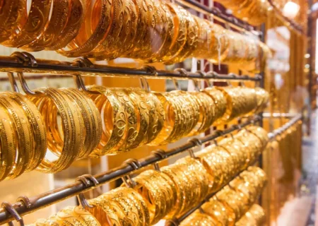 نوسانات طلای 18 عیار درسال جاری