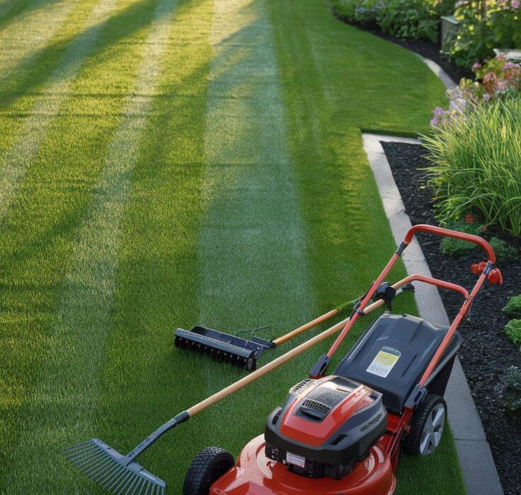 راهنمای جامع کاشت و نگهداری چمن: از انتخاب بذر تا چمنزنی حرفهای 🌳