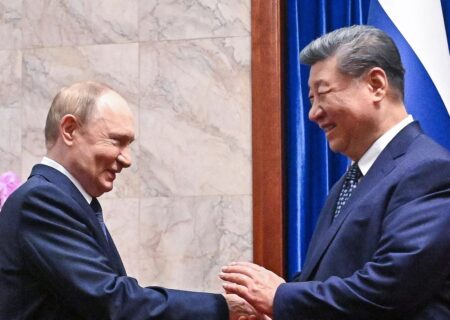 تبریک صمیمانه پوتین به شی جین پینگ با پیام «دوست گرامی من»