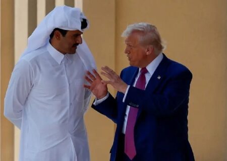 دوحه از تماس تلفنی امیر قطر و ترامپ درباره نقشه راه توقف مخاصمات در غزه خبر داد