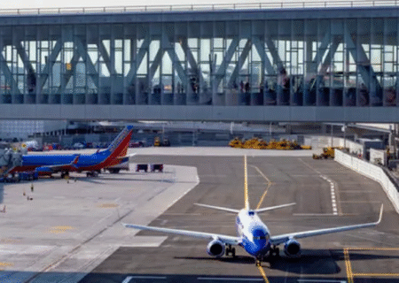 تصادف دو هواپیما در باند فرودگاه لاگواردیای نیویورک