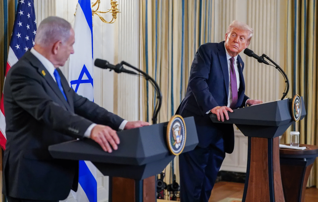 جدال لفظی نتانیاهو و ترامپ در پی موافقت حماس با طرح آتش‌بس