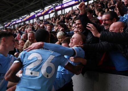 برد شکننده منچسترسیتی مقابل برنتفورد در شب رکوردزنی گواردیولا؛ نتیجه ۰-۱