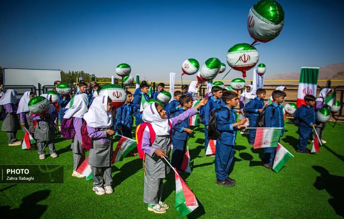 افتتاح باشکوه سه هزار و دهمین مدرسه برکت در روستای بَگوردی استان لرستان